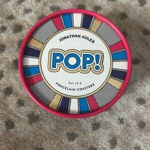 Jonathan Adler porcelain coasters